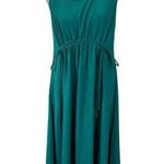 Athleta  NWOT Echo Sleeveless Midi Dress Scoop Neck Lightweight Green Size XXS Photo 0