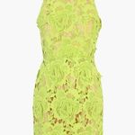 Adelyn Rae NWT! Cassie 3D Crochet Mini Dress in Lime Green Sz S Photo 4