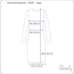 Dress The Population Dress Lola Iridescent Sequin Bodycon V Back Party Large Gold Photo 12