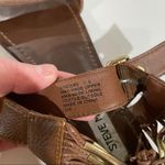 Steve Madden Steve Madden Sincere Brown Faux Leather Strappy Back Sandals Size 7.5 Photo 5