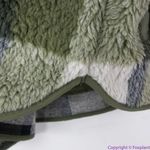 Madewell NEW (Re)sourced Sherpa Popover Tunic Jacket in Plaid, L,NB532 Photo 11