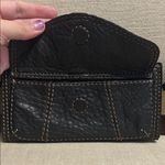 Lucky Brand  Black Leather Textured Wallet with Stud Accents Photo 2