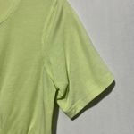 Stori. Cropped Top Women's 6 Green Stretch Round Neck Short Sleeve‎ Pullover Photo 1