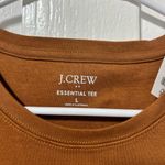 J.Crew NWT Chestnut Brown Essential Tee size large Photo 2