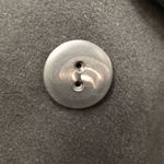 Fleurette Double Breasted Wool Coat Lamb NWT 2 Black Photo 10