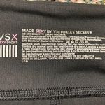 Victoria's Secret Victoria’s Secret Sport black high waist crop leggings  with side ruching large Photo 9