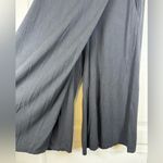 Eileen Fisher  Fine Jersey Wrap Front Pant Cropped Wide Leg Crossover Pants XXS Photo 1