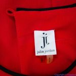 Julia Jordan NEW red sleeveless shift dress with mental cut-out detail, 16 Photo 16