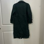 Kate Spade Green Tie Waist Trench Coat Size XS $798 Photo 5