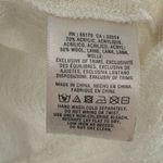 Anthropologie Akemi + Kin Poet Lace Floral Applique Red/White Sweater Size Small Photo 5