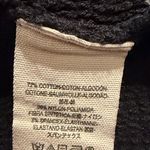 Free People  Slouchy Front Pockets Ottoman Open Knit Black Cardigan Size Small Photo 9