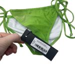 Motel  Leyna Bikini Bottom Watercolor Green NWT Womens XS Photo 2