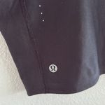 Lululemon Black Active Top Stretch with Meshing Reflective 4 Photo 4
