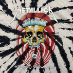 Metallica In Vertigo You Will Be Heavy Metal Band Tie-Dye T-Shirt Size 2XL Photo 1