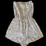 H&M -WHITE AND BLACK ROMPER Photo 0