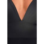 Lulus Slay It With Me Black Off Shoulder Bodysuit XS Flutter Sleeve Sexy Chic Photo 4