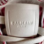 Balmain NIB  X Barbie Pink Sneakers EU 40 US 10 Women’s High Top Lace Up B Court Photo 5