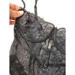 Victoria's Secret Vintage  GOLD LABEL Black Teddy Lace Bodysuit Women's 34C Photo 4