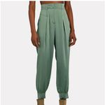 Intermix  Private Label Raleigh‎ Silk Tapered Pants size 4 Photo 1