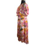 Torrid Water Colored Tie Dyed Off The Shoulder Skirt Set Photo 4