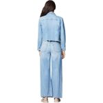 DL1961 Vika frayed denim jacket Size Large Photo 4