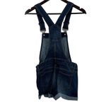 Blue Spice  Shortalls Dark Denim Jorts Cuffed Hem Front Pocket Size 0 New Photo 2