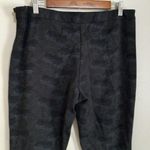 Amanda & Chelsea  14 Heavy Knit Black Paisley Print Pants Workwear Photo 6