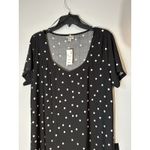 Avenue  Plus Size Maxi‎ Dress Pullover 18/20 Polka Dot Photo 1