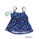 NWT Womens Sea Waves Skirtini Top size 6 built in bra UPF 50+ Lycra xtra life Photo 1