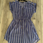 New Glory Blue Striped Dress Photo 0