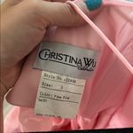 Christina Wu Blush Pink Maxi Dress Size 0 Photo 1