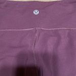 Lululemon Burgundy Leggings Capri Size 6 Photo 2
