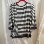 Chico's  Gray and White Weekend Top Photo 1