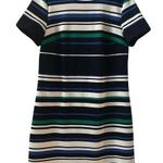 Beige by ECI Women's Striped Knee Length Dress Size M Blue Black White Size M Photo 0