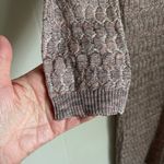 Free People Sweater Dress Body Con Stretch Dusty Rose Henley Size S Boho Y2K Photo 8