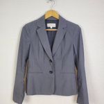 Jones New York Suit Size 4 Gray Pant & Blazer Straight Leg Photo 1