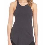 Frank & Eileen Tee Lab Long Layering Scoop Neck Grey Tank Top Small Photo 4