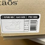 Taos Future Mid Black Suede Pull On Booties Size 9 Photo 11