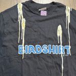 Hanes Vtg BIRDSHIRT  T-shirt 1983 100% cotton L 42-44 Handpainted Art Funny NWT Photo 1