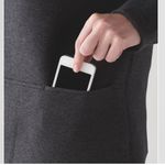 Lululemon City Bound Dress Heathered Black Photo 2