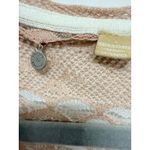 Anthropologie Knitted & Knotted Lace Stitch Cardigan Large Peach Tan Boho Twee Photo 6