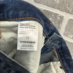 Vigoss Royce 70s High Rise Raw Hem Slight Flare Bootcut Jeans 31 NWT Stovepipe Photo 8