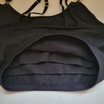 Aerie NWOT Ribbed Crop Top Gold Ring Accents Built in Bralette Sports Bra - M Photo 3