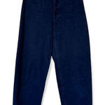 Banana Republic  Blue High Rise Wide Leg Cropped Jeans Womens 25 Fall Denim Photo 0