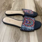 Trina Turk  Embroidered Sandals Sz 7 Photo 2