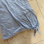 Loft Light Blue Sweater Blouse with Tie Sz Small Photo 1