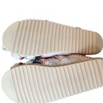 Farm Rio Farm‎ Rio Zigzag Stitch Vegan Leather Cross Strappy Sandals 9 Light Pink Photo 4