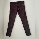 Massimo Dutti Size 6 Burgundy Skinny Jean Photo 1