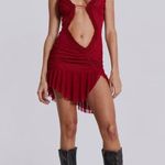 Jaded London New NWT  Scarlett Red Mini Fatale Dress size 4 Photo 0