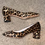 Loeffler Randall Jane Leopard Calf Hair Mid Heel Pump 11 Photo 5